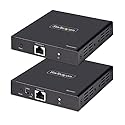 StarTech.com 4K HDMI Extender Over CAT5/CAT6 Cable, 4K 60Hz HDR Video Extender Up to 230ft (70m), HDMI Over Ethernet Cabling, S/PDIF Audio Out, HDMI