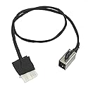 GinTai DC Power Jack Socket W/Cable Socket Plug Port Replacement for Dell Vostro 15 P62F P62F001 02XJ83 DC30100YF00 (Cable Legth 28.5cm)