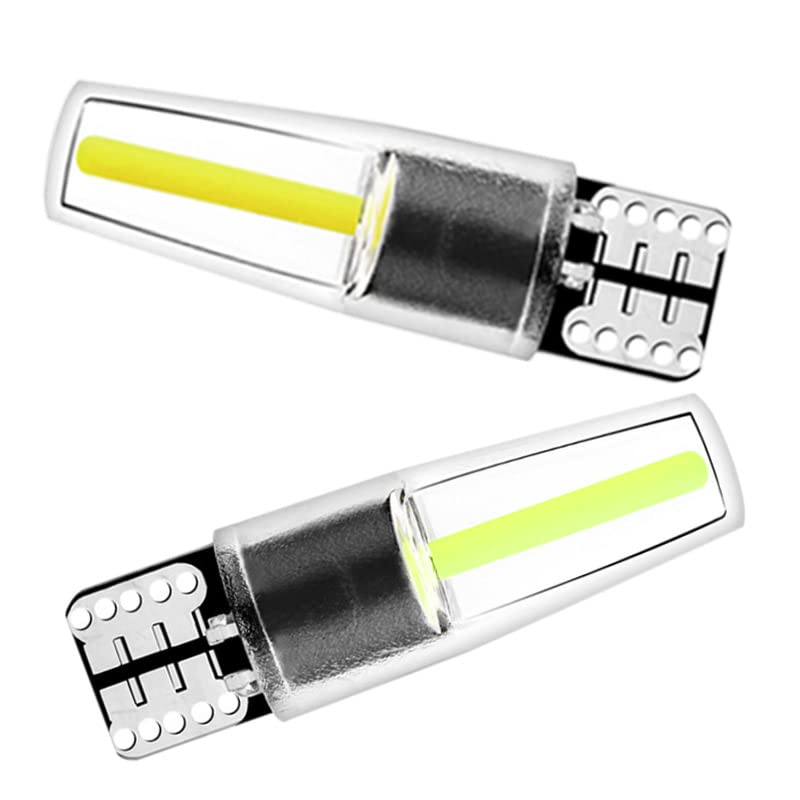 XinCanKun (10-Pack) T5 T10 Wedge Base Led Bulbs 12v Low Voltage Landscape, Ac/Dc 12V, 2.5W 220Lm, 3000K Warm White, for Landscape Pathway Lighting