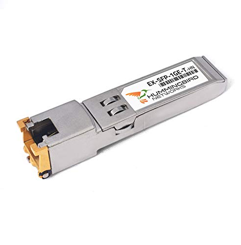Hummingbird Networks Brand Compatible for Juniper EX-SFP-1GE-T Copper SFP 1000Base-T
