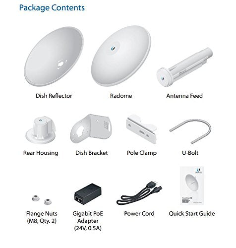 Ubiquiti PBE-5AC-500 PowerBeam AC 5GHz 500mm 27dBi airMAX AC Bridge 25km 450Mbps