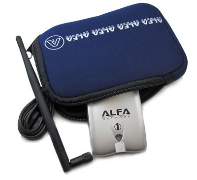 ALFA U-Bag blue neoprene carry case/holder For All Network Adaptors