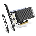 10Gb Dual LAN Base-T PCI-e Network Card, Intel X540 Controller, NICGIGA 10Gbps Ethernet Adapter, 2 * 10Gbe RJ45 Port, 10G NIC Card, Support