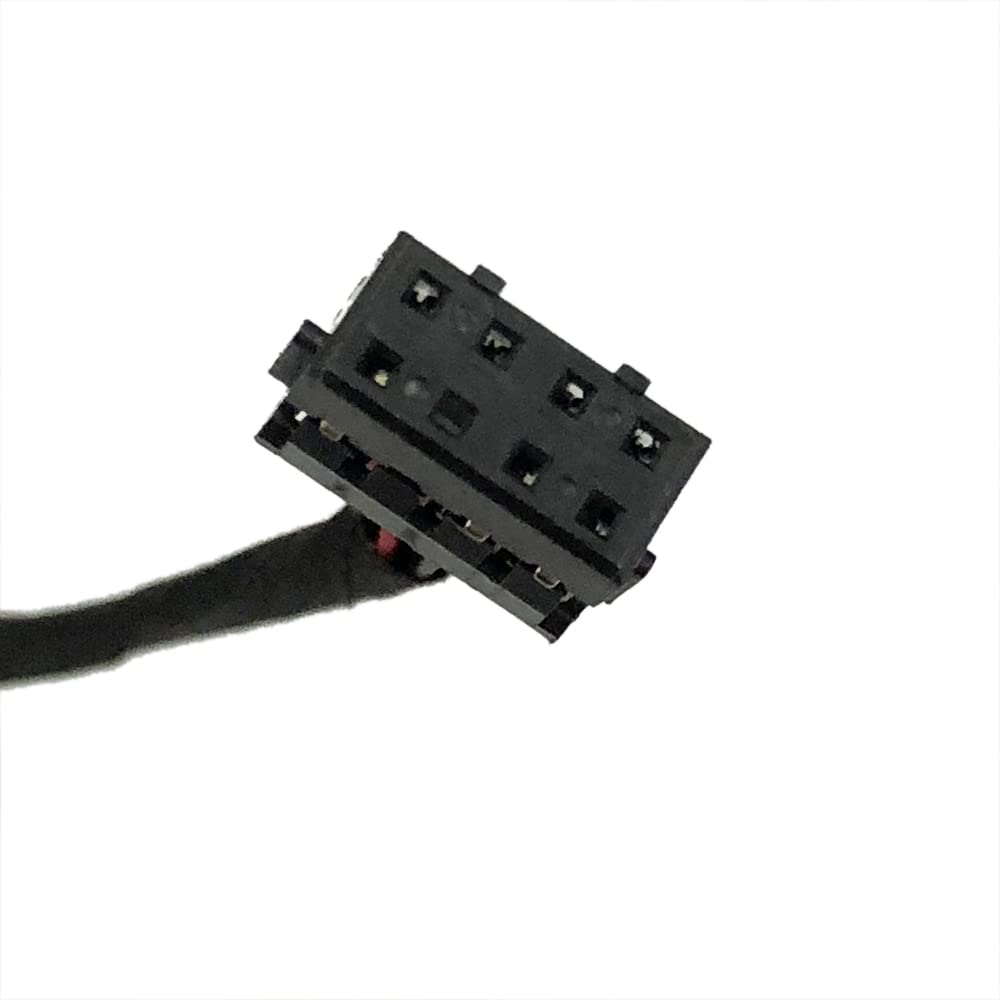 Zahara 8P(in) DC in Power Jack Cable Harness Replacement for HP 15-g020nr 15-g029ca 15-g029wm 15-g057cl 15-g059wm Charging Port Plug 719318-SD9