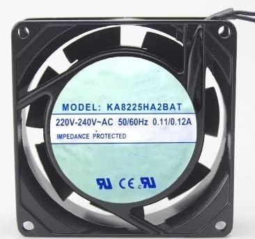 KA8025HA2BAT AC 220V 0.10A 80X80X25mm Cooling Fan