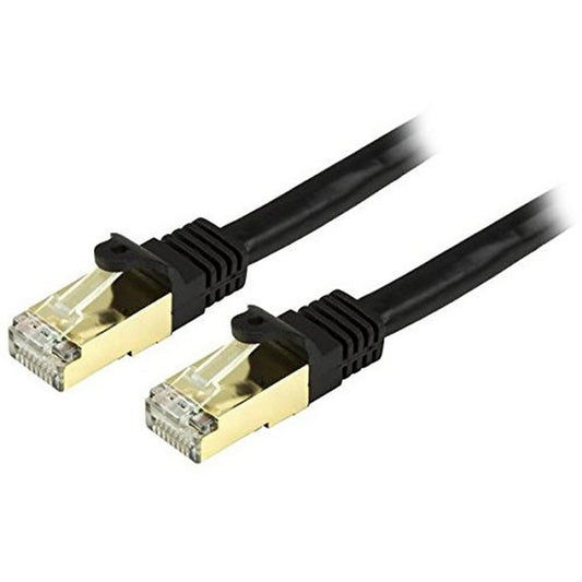 StarTech 20ft Cat6a Snagless Ethernet Cable, Black (C6ASPAT20BK)