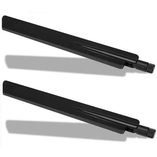 2X Dual Band WiFi Antenna 2.4GHz 5GHz RP-SMA Male WiFi Antennae for PC Desktop Computer PCI PCIe WiFi USB Adapter Card Wireless Network Router