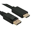 Cable Leader 3ft Gold Plated Premium DisplayPort 1.2 to 4K HDMI Male to Male Cable