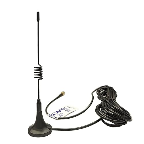 Low Profile WiFi Antenna WiFi, Wimax Bluetooth and Zigbee Short Monopole RP SMA Plug