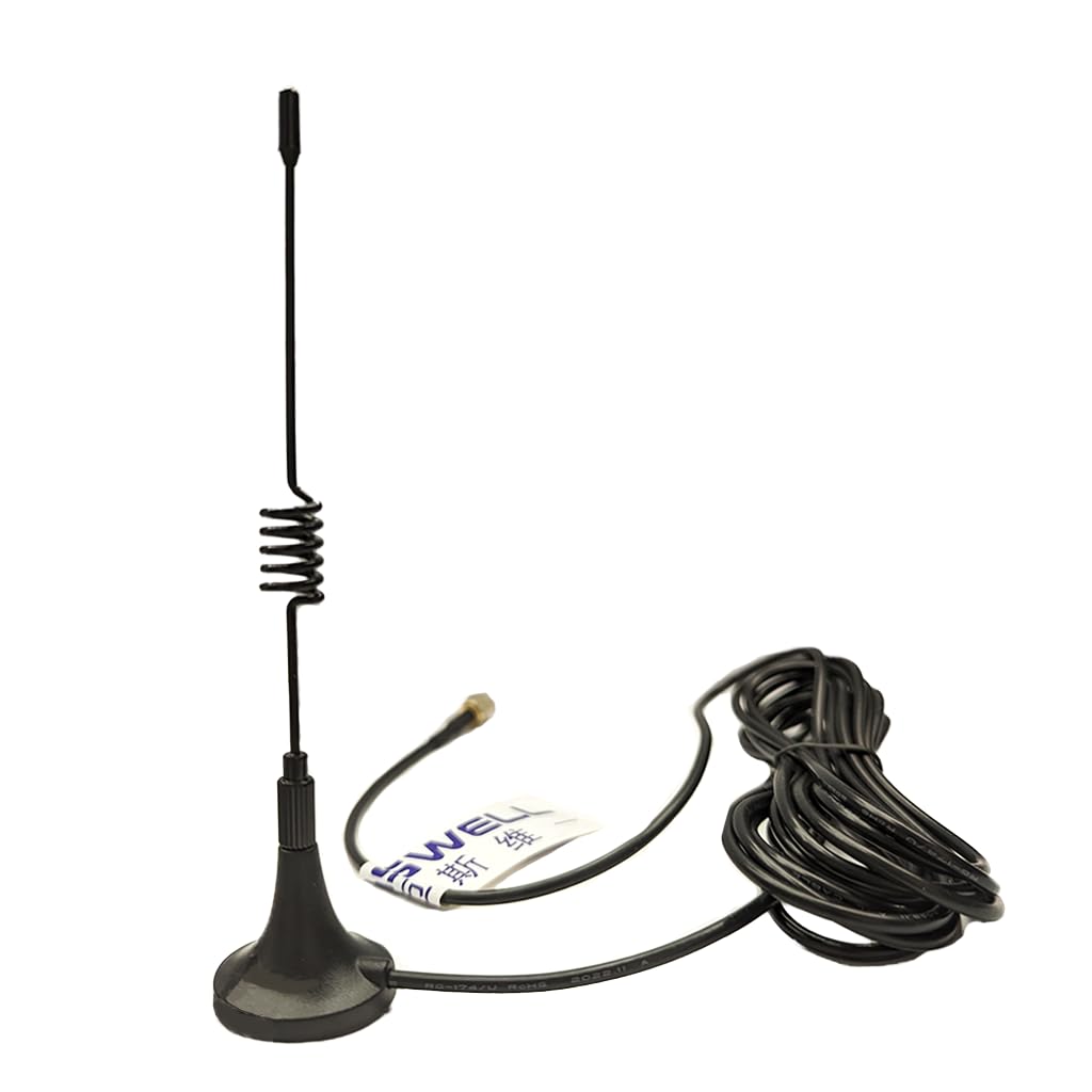 Low Profile WiFi Antenna WiFi, Wimax Bluetooth and Zigbee Short Monopole RP SMA Plug