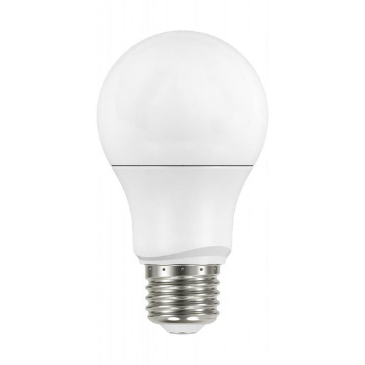 Satco 4.17 Inch 9.5W A19 LED Medium Base Replacement Lamp (Pack of 4)-4000 Color Temperature-Frosted Finish