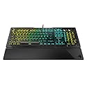 ROCCAT Vulcan Pro Linear Optical PC Gaming Keyboard, Titan Switch Full Size with Per Key AIMO RGB Lighting, Anodized Aluminum Top Plate and Detachable