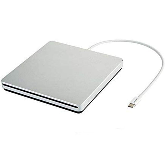 tengertang Portable USB?C External CD/DVD Drive ? USB?A Converter Included | Plug & Play for MacBook Pro/Air, Windows & Linux | CD/DVD Reader, Writer