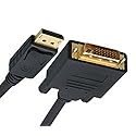 15 Feet DisplayPort to DVI Video Cable, DisplayPort Male to DVI Male, CNE461767