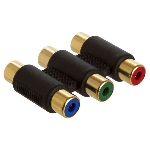 ATLONA TRIPLE RCA COUPLER FOR COMPONENT VIDEO 07-058RGB Atlona Technologies