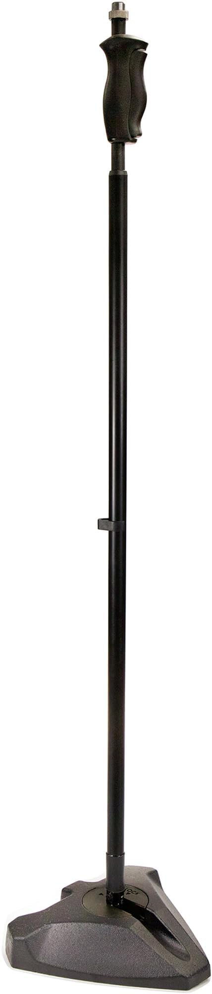 Hamilton KB800M Professional Foldable Microphone Stand, Adjustable Height up to 68.5 Inches w/Ergonomic Clutch - Bundle w/Cable