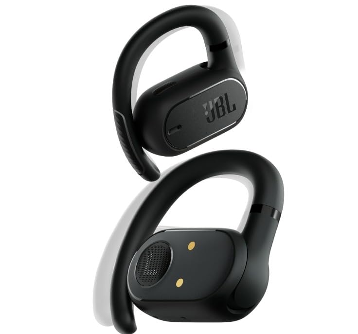 JBL Open Ear SoundGear Sense Bluetooth Headphones Black (Renewed)