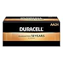 Duracell MN1500BKD Alkaline Battery with Duralock, Size Aa, Shape, (Pack of 144)