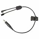 ArmorMason Y-Cable Boom Harness Assembly, Compatible with Peltor Comtac
