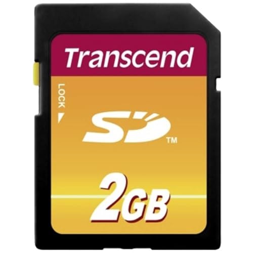 Transcend 2 GB SD Flash Memory Card (TS2GSDC)