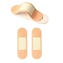 Acxico 3PC Acrylic Bandage Finger Holder for Phone, Universal Adhesive Grip Stand with Telescopic Hang Handle, Desk Bracket for Easy Handling