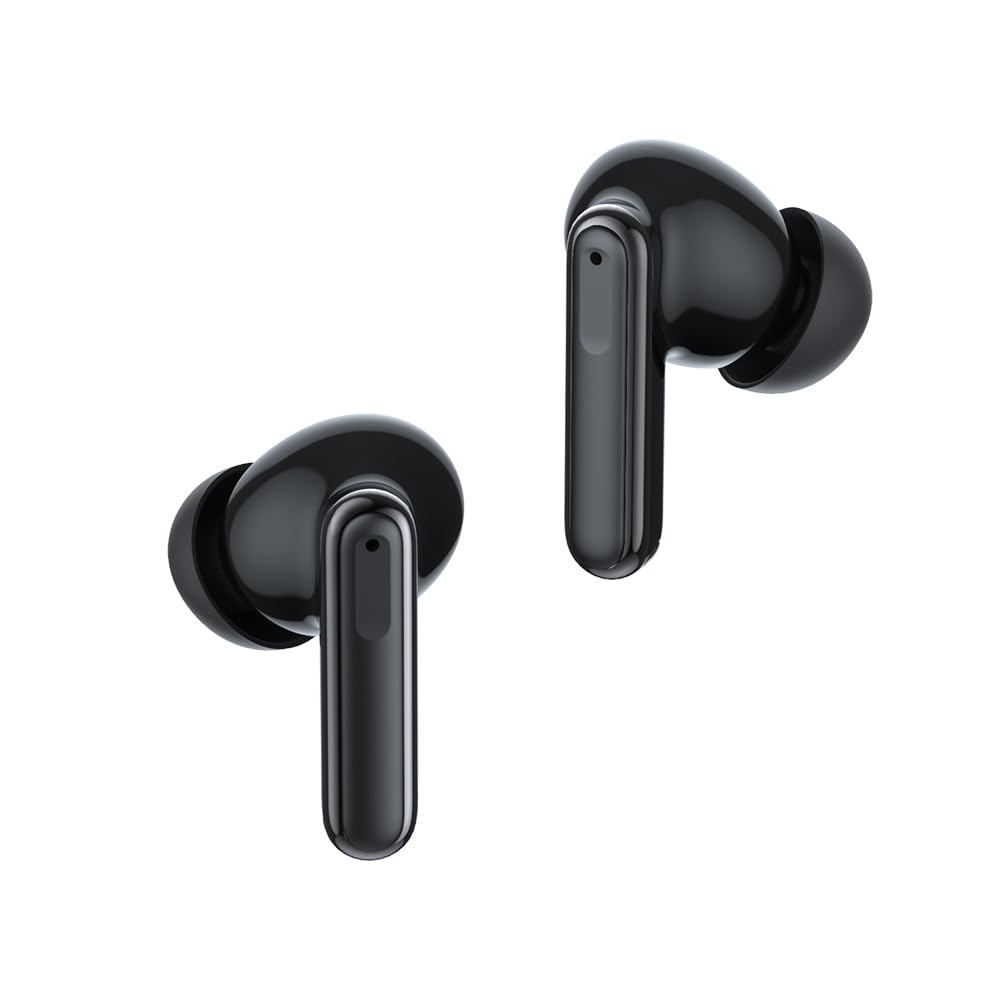 Helm True Wireless 5+ Headphones/Earbuds Upgraded with Advanced Noise Cancelling, True HiFi Sound & Deep Bass, Secure Fit, Sport Sweatproof IPX5…