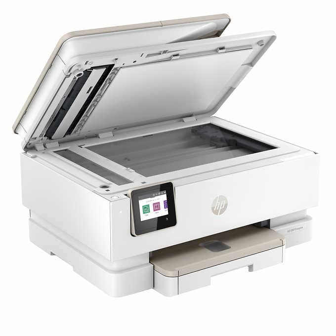 HP Envy Inspire 7958e All-in-One Printer, HP 64 Setup Black Instant Ink Ready, Silmarils Printer Cable