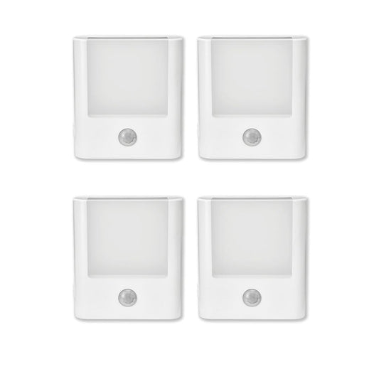 4-Pack 3-in-1 Emergency Night Light for Power Failure,plug into wall,LED with Motion Sensor,Auto-On During Outages,Survival kit,Hurricane