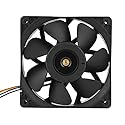 DC 12V 2.7A 6000RPM Cooling Fan Replacement 4 Pin Connector for Antminer S7 S9 with Speed Sensor Server Inverter Axial Case Cooling Fan
