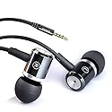 BACKWIN Wired in-Ear Headphones with Mic Volume Control Noise Cancelling Earbuds with Microphone Powerful Bass Earphones 3.5mm Jack for iOS Android…