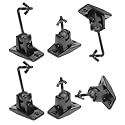 VideoSecu Universal Satellite and Audio Speaker Mount Bracket for Wall or Ceiling (Drywall/Rocksheet) - 6 Packs MS40B6 WN4