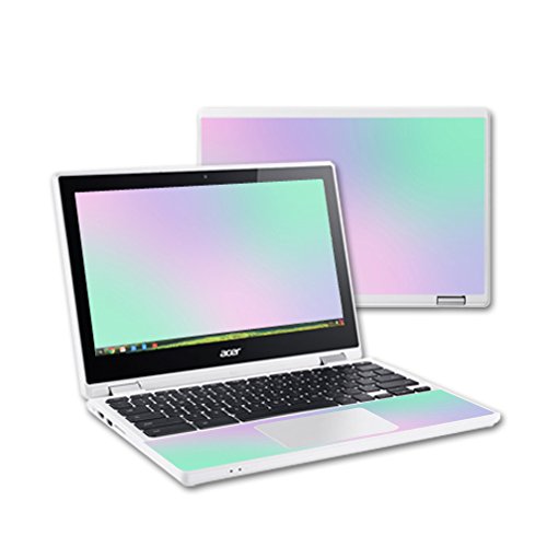 MightySkins Skin Compatible with Acer Chromebook R11 - Cotton Candy | Protective, Durable, and Unique Vinyl Decal wrap Cover | Easy to Apply, Remove,