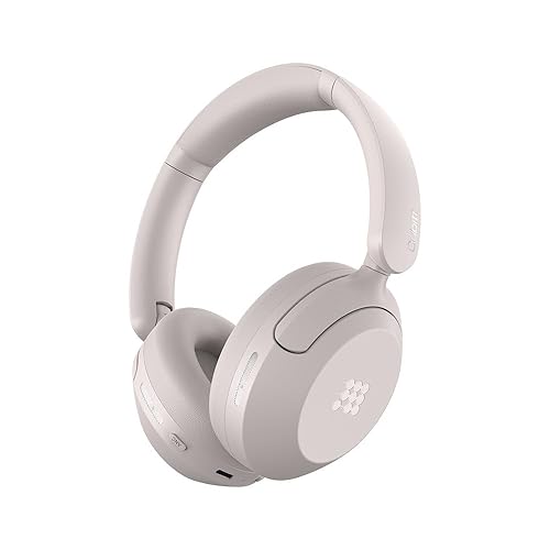 Cubitt Power Headphones with Hybrid ANC | Bluetooth 5.4 Over-Ear Headphones with 60H Playtime, 4 Mics, Auto-Pause, Transparency Mode, Low Latency…