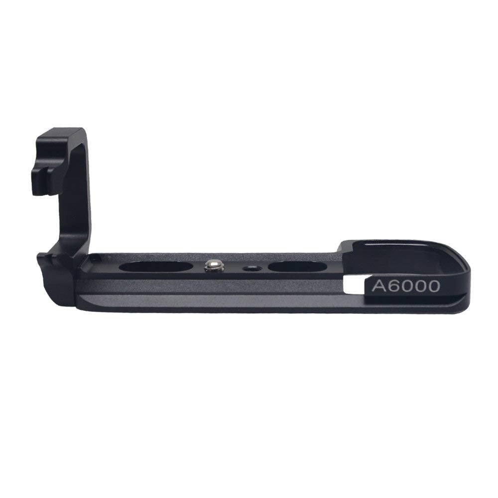 Mcoplus Metal External Quick Release L-Plate Bracket Hand Grip for Sony A6000