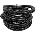 3/4" X 100 ft Split Wire Loom Flex-Guard Convoluted Tubing - Protective Split Cable Sleeves for Automotive Home Industrial Electrical Wires - Chemical