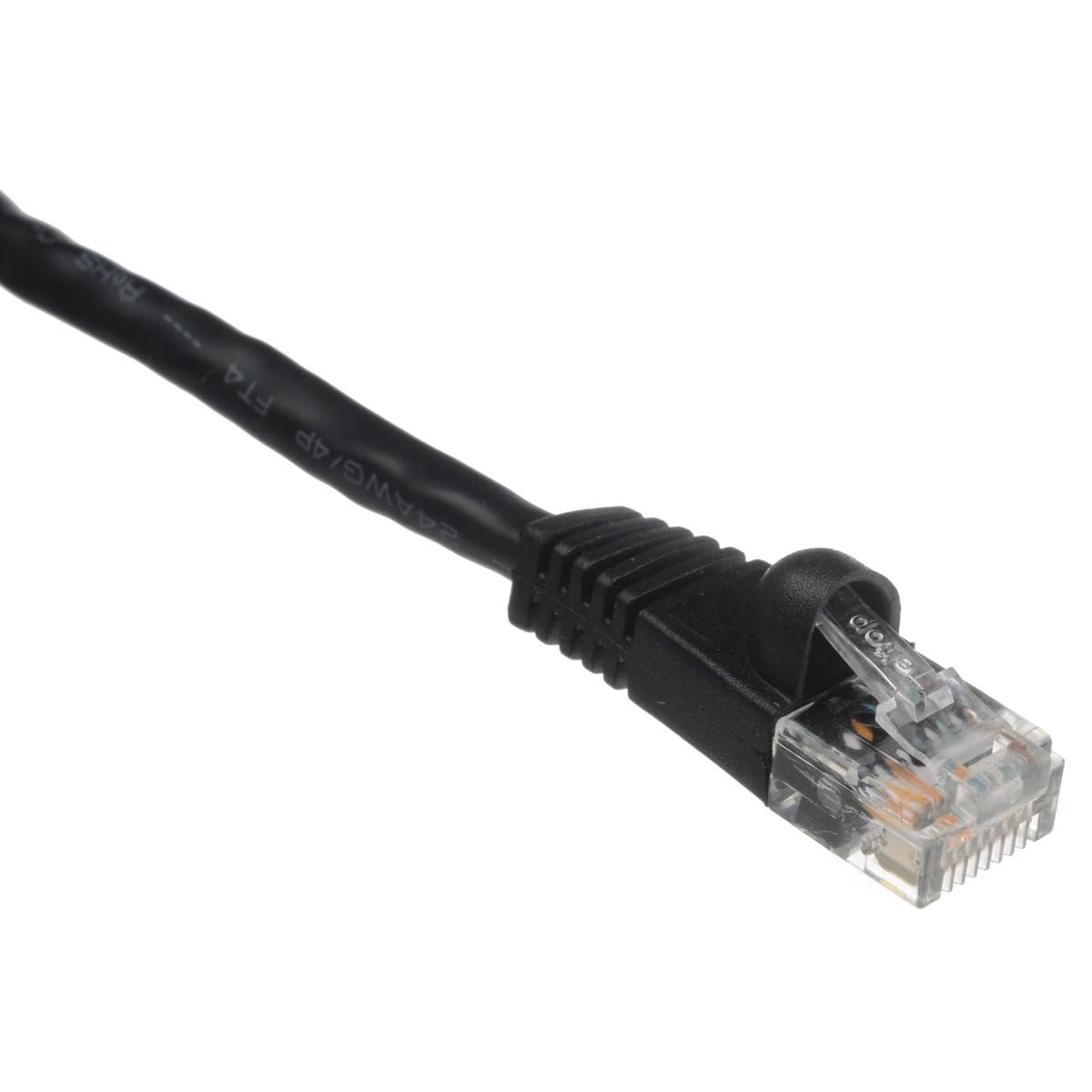 Comprehensive CAT6 550 MHz Snagless Patch Cable, USA Made, 14', Black