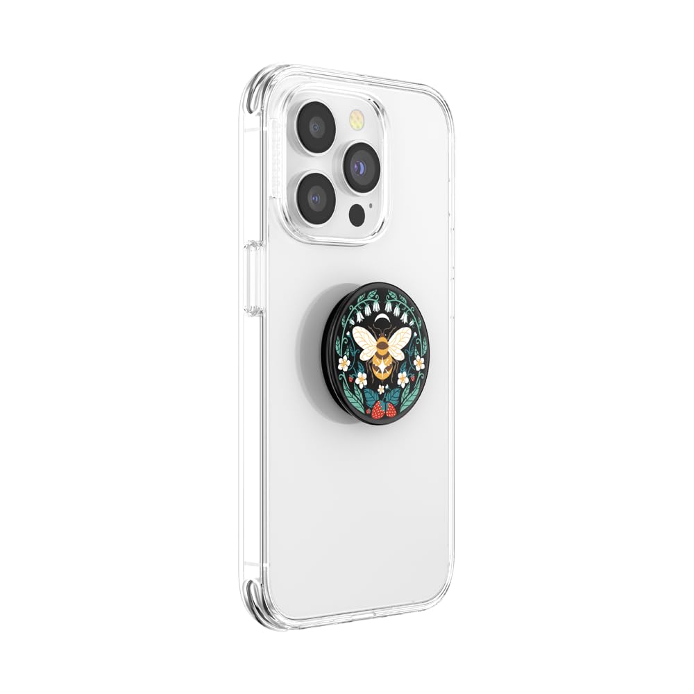 PopSockets Adhesive Phone Grip, Holder, Phone Stand, Bee - Bee Boho