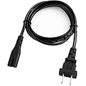 Yustda AC Power Cord Cable Lead for Casio Exilim Camera Battery Charger BC-11/L BC-80 L