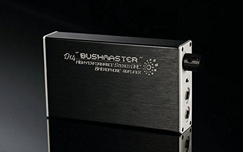 iBasso D14 Bushmaster Portable Headphone Amplifier/DAC with Optical & 3.5mm Stereo to RCA Connection Kit