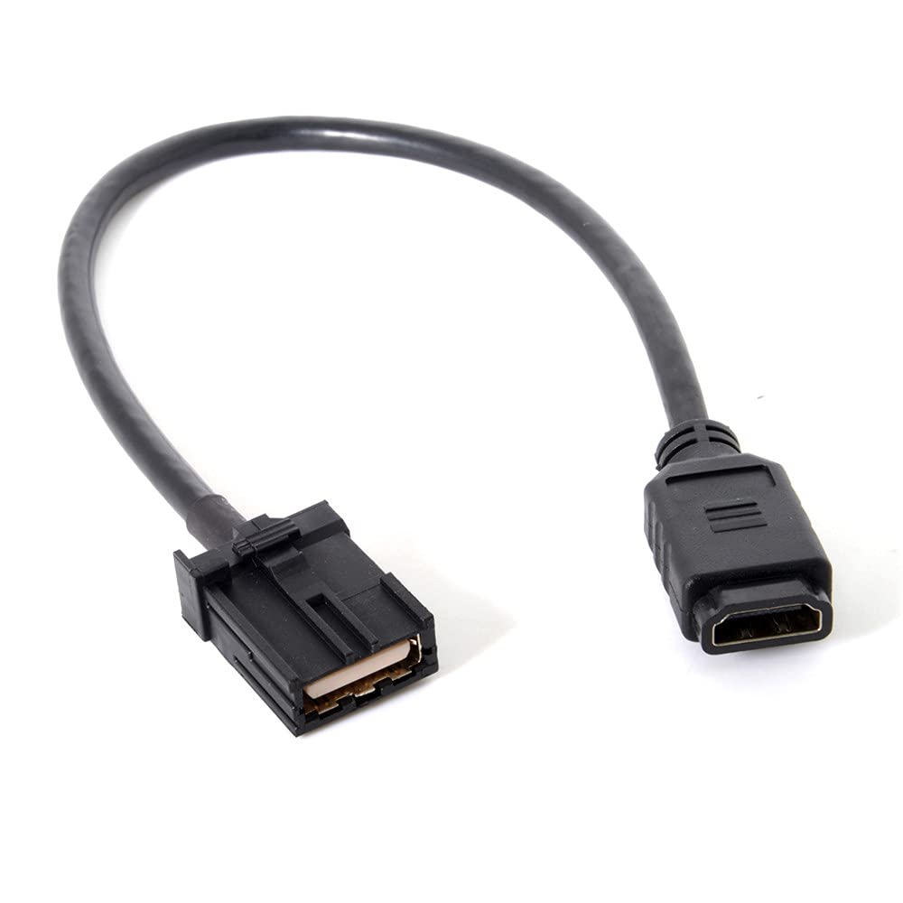 chenyang High Speed HDMI 1.4 Type E Male to Type A Female Video Audio Cable 0.3m Automotive Connection System Grade Connector