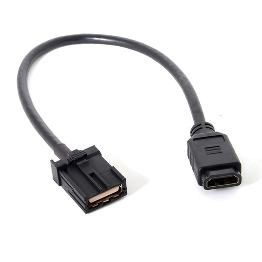 chenyang High Speed HDMI 1.4 Type E Male to Type A Female Video Audio Cable 0.3m Automotive Connection System Grade Connector