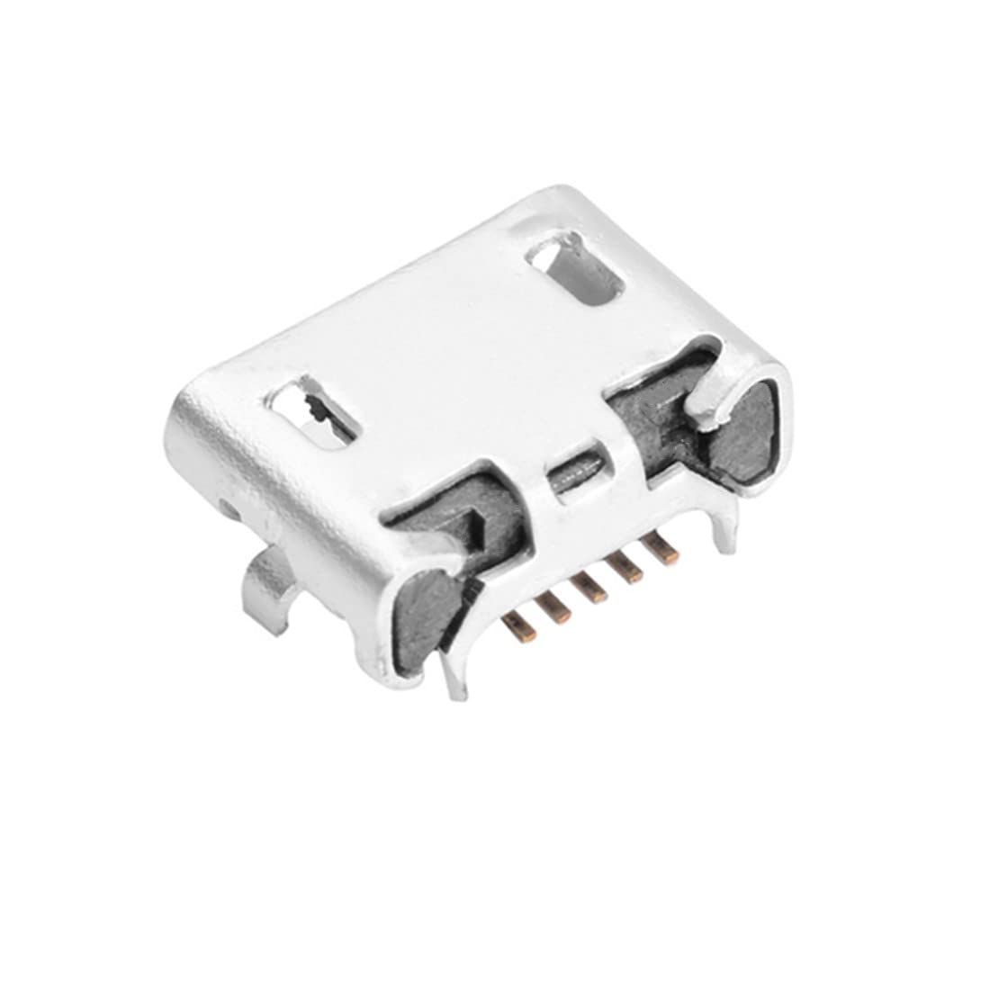 bnafes 20PCS USB Type B Standard Micro Port Female Solder Plug 5 Pin SMD SMT Jack Socket Connector