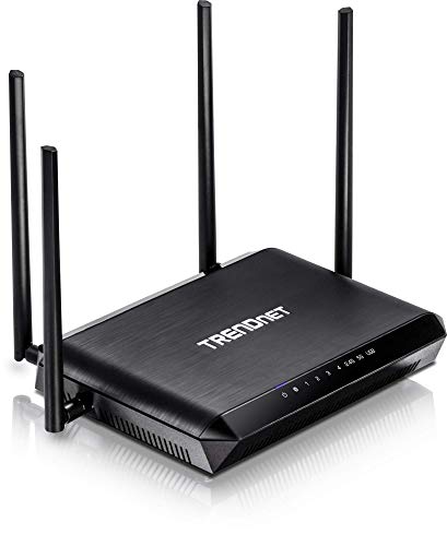 TRENDnet TEW-827DRU, AC2600 MU-MIMO WiFi Router, Black, Renewed