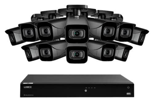 16-Channel Fusion NVR System with 4K (8MP) IP Cameras 12 / Black