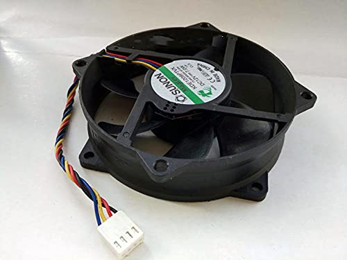 MZBYDLM KDE1209PTVX 12V 7.0W 92x25mm 4-Pin Circular Maglev Fan for Desktop Computer Case