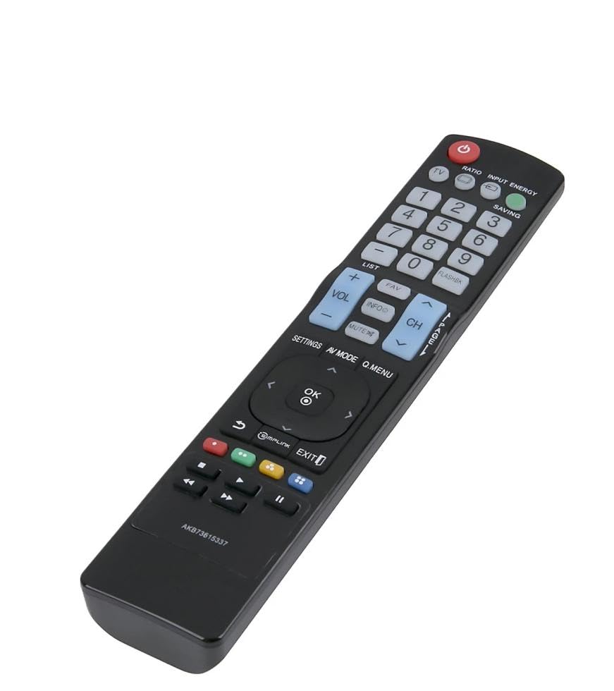 AKB73615337 TV Remote Control for LG TV in Living Rooms or Rooms, Replacement Models AKB74115501 AKB73756506 AKB76631001, Replacement Remote