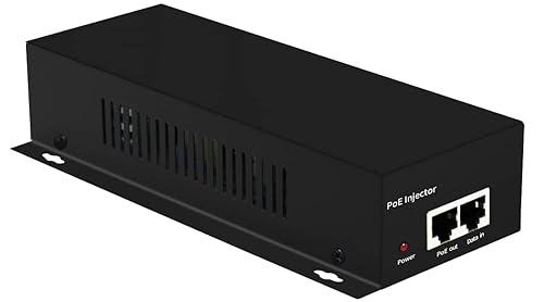 90W Gigabit PoE++ Injector Adapter, High Power POE Injector Single Gigabit Port Power Over Ethernet PoE Plus, 802.3af/at/bt - up to 100 Meters (325