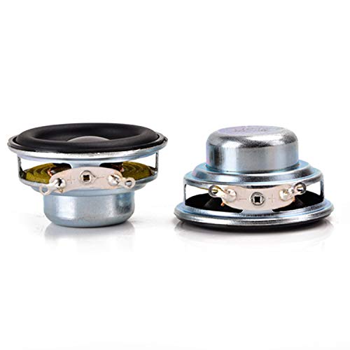 2PCS 40mm Full-Range Speaker 1.5" 4Ohm 5W Loudspeaker for Arduino