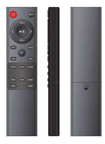 Xtrasaver Replacement Remote Control for Norcent BYL Bestian MEGACRA Soundbar Speaker Home Theater System (Renewed)