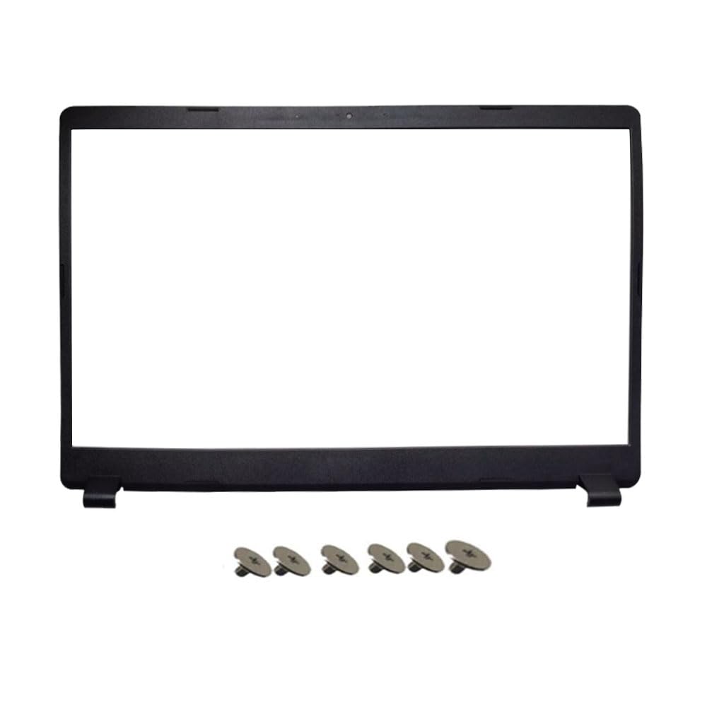 Laptop Black LCD Top Back and Bezel Cover Case and Hinges Compatible for Acer Aspire 3 A315-42 A315-42G A315-56 A315-54 A315-54K N19C1 60.HEFN2.001